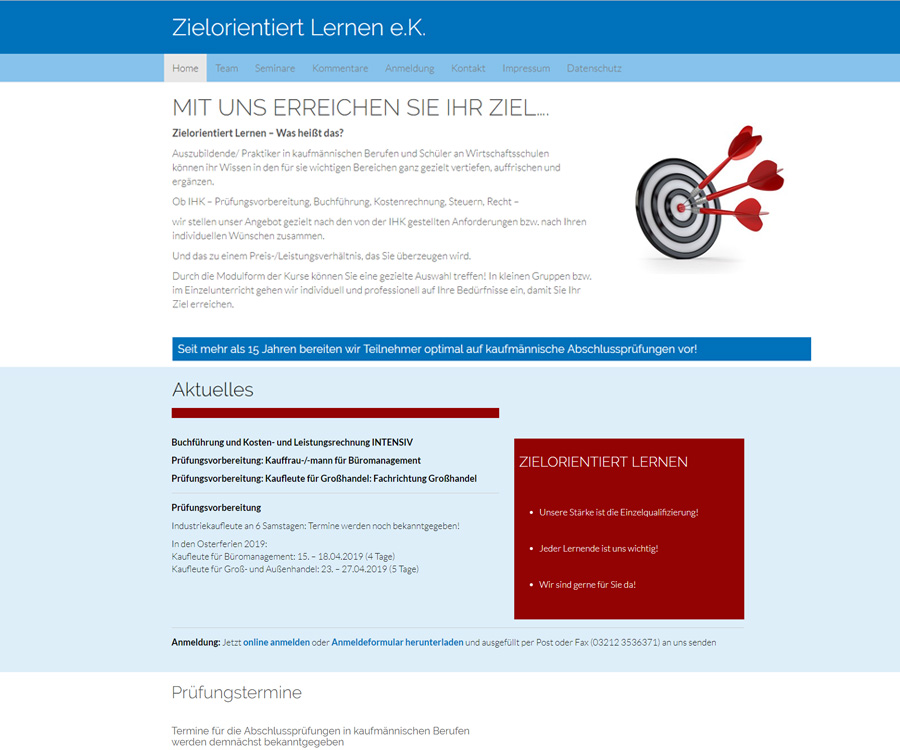 Zielorientiert Lernen